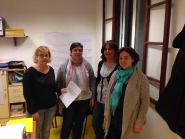 Ajuntament i col·legi renoven el conveni per a la reutilització de llibres de text