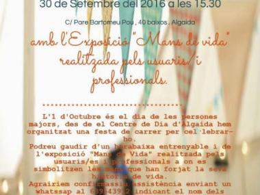 Festa de Carrer al Centre de Dia d'Algaida amb motiu del Dia de les Perones Majors