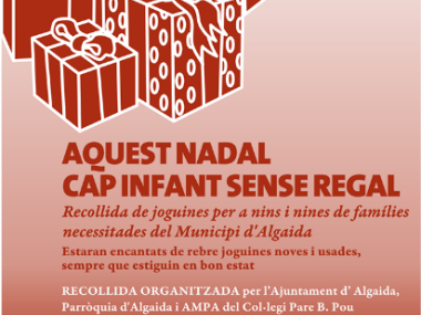 Comencen les campanyes de recollida d'aliments i de joguines per les Festes de Nadal