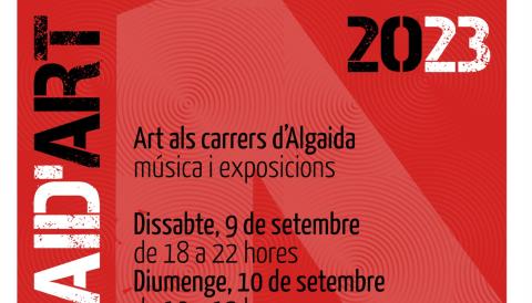 Tot a punt per a l’ALGAID’ART 2023