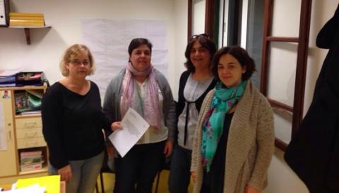 Ajuntament i col·legi renoven el conveni per a la reutilització de llibres de text
