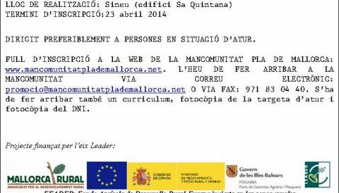 Curs per emprenedors a la Mancomunitat del Pla