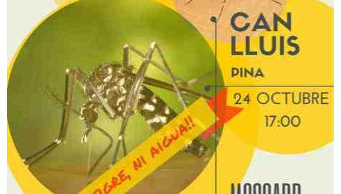 Col·loqui informatiu a Pina sobre el moscard tigre: prevenció i tractament