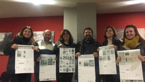 El calendari de 2018 està dedicat a programes de festes del segle XX 
