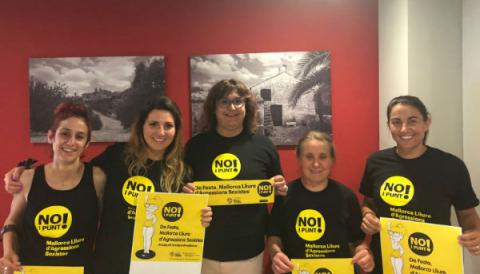 Algaida se suma a la campanya "No i Punt" amb la implicació d'associacions, entitats i cossos de seguretat