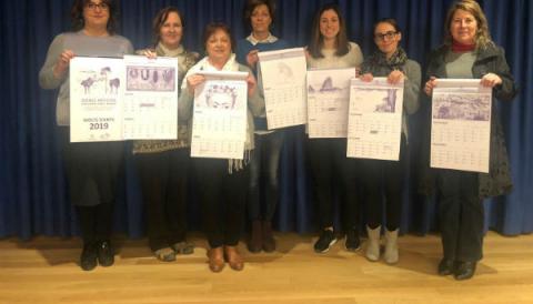 L'Ajuntament d'Algaida dedica el calendari de 2019 a les dones artistes del municipi